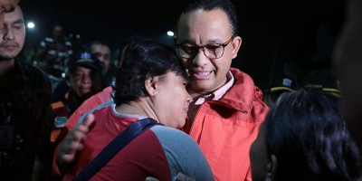 Cerita Anies Ketika Banjir Melanda