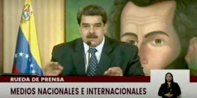 Jumpa Pers Istimewa Maduro