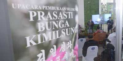 Monumen Baru Bunga Kimilsung di Bogor