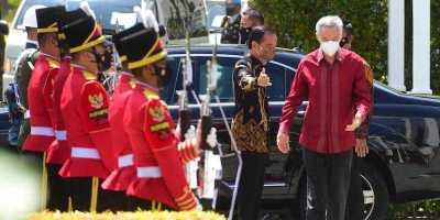 Presiden Jokowi dan Presiden Lee Bertemu di Bintan 